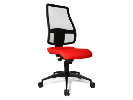 Topstar Fauteuil de bureau 'Synchro Net', rouge