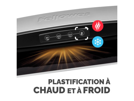 Fellowes Plastifieuse Saturn, format A3, blanc/gris