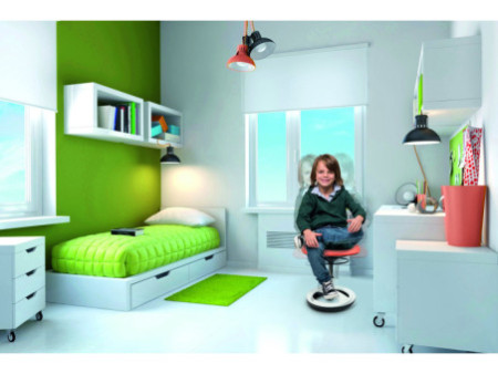 Topstar Tabouret pivotant pour enfant 'Sitness Bobby', noir
