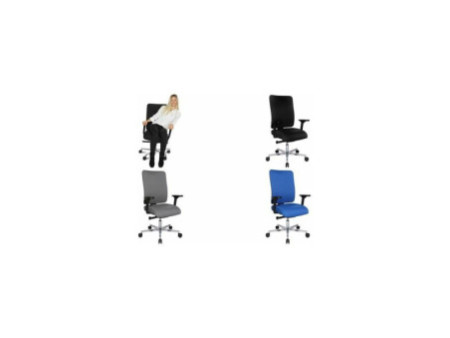 Topstar Chaise de bureau 'Sitness Open X (P) Deluxe', gris
