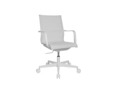 Topstar Chaise de bureau pivotante 'Sitness Life 40', blanc