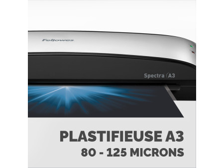 Fellowes plastifieuse Spectra, format A3, gris