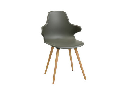 Topstar Chaise visiteur 'T 2020', blanc / hêtre