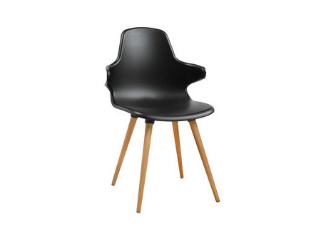 Topstar Chaise visiteur 'T 2020', blanc / hêtre