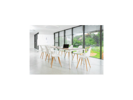 Topstar Chaise visiteur 'T 2020', gris foncé / hêtre
