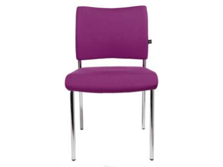 Topstar Chaise visiteur 'Visit 10 rembourré', violet