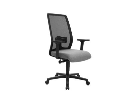 Topstar Chaise de bureau pivotante 'Eurostar 200', noir/gris
