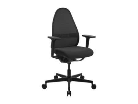 Topstar Chaise de bureau pivotante 'Soft Sitness Art', noir