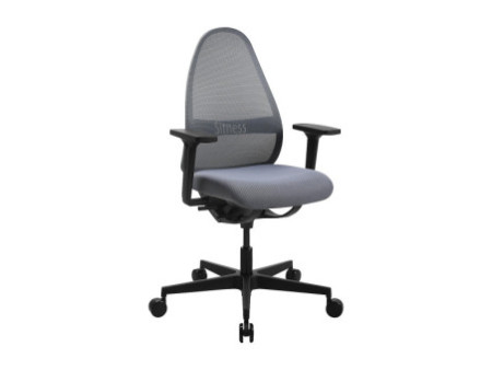 Topstar Chaise de bureau pivotante 'Soft Sitness Art', gris