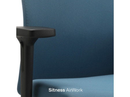 Topstar Chaise de bureau pivotante 'Sitness Airwork', noir