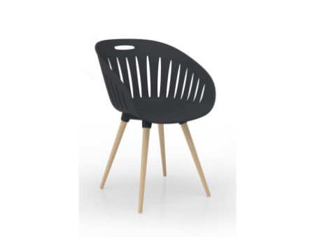 Topstar Chaise d'extérieur 'T2023', set de 2, anthracite