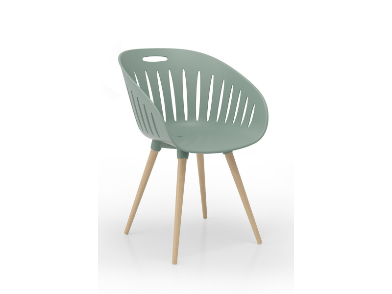 Topstar Chaise d'extérieur 'T2023', set de 2, olive