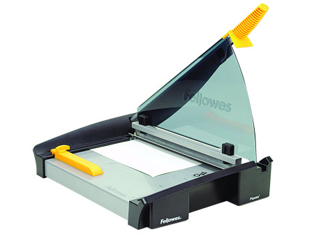 Fellowes Cisaille à levier Plasma, A4, noir/jaune