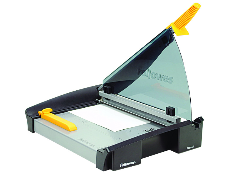 Fellowes Cisaille à levier Plasma, A4, noir/jaune