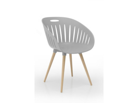 Topstar Chaise d'extérieur 'T2023', set de 2, gris clair