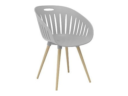 Topstar Chaise d'extérieur 'T2023', set de 2, gris clair