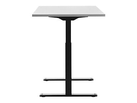 Topstar Bureau réglable en hauteur, (L)1.200 mm, noir/gris