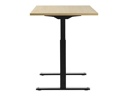Topstar Bureau réglable en hauteur, (L)1.200 mm, noir/érable
