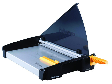 Fellowes Cisaille à levier Plasma, format A3, noir/jaune