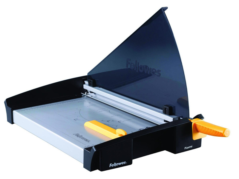 Fellowes Cisaille à levier Plasma, format A3, noir/jaune