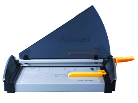 Fellowes Cisaille à levier Plasma, format A3, noir/jaune