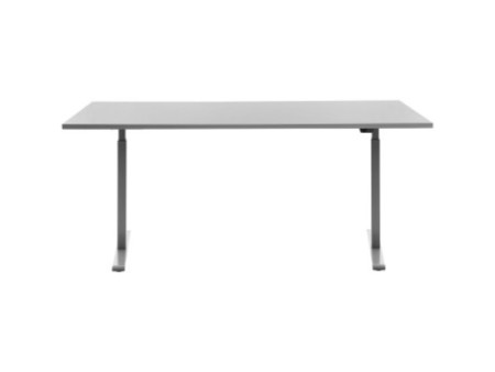 Topstar Bureau réglable en hauteur, (L)1.800 mm, gris/gris