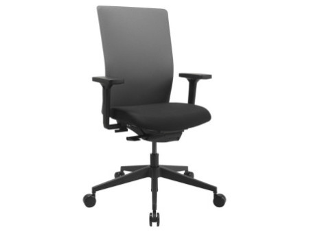Topstar Chaise de bureau pivotante 'Airwork G', noir/gris