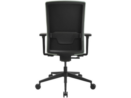 Topstar Chaise de bureau pivotante 'Airwork G', noir/menthe