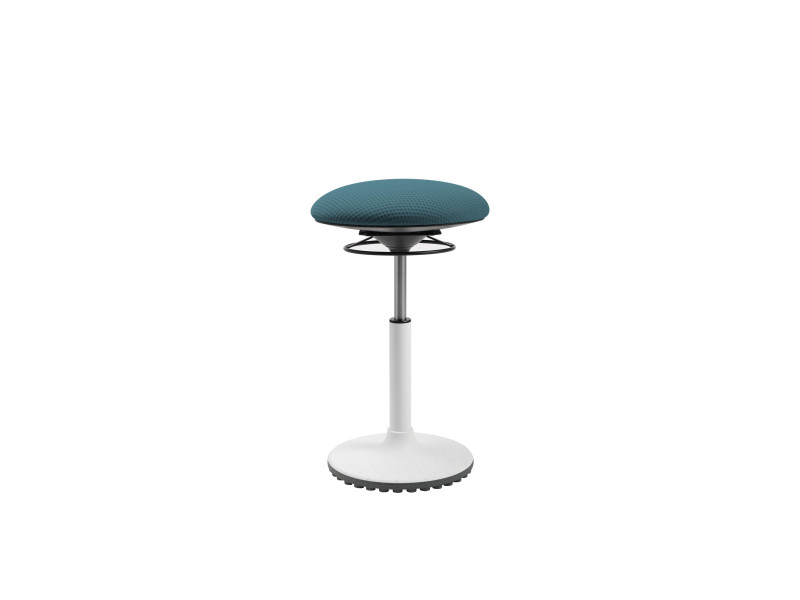 Topstar Tabouret 'BBT Coach', blanc/pétrole