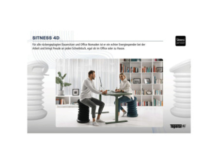 Topstar Tabouret 'Sitness 4D', noir/noir