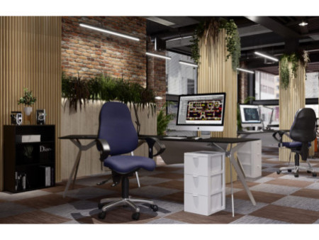Topstar Fauteuil de bureau 'Sitness 10', bleu