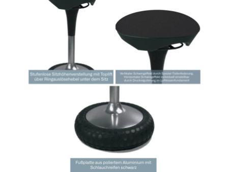 Topstar Tabouret 'Sitness 20', bleu