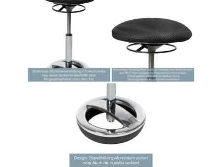 Topstar Tabouret 'Sitness Bob', bleu