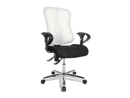 Topstar Chaise de bureau pivotante 'Sitness 90', blanc,