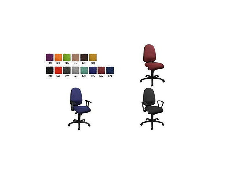 Topstar Fauteuil de bureau 'Syncro Pro 5', bleu
