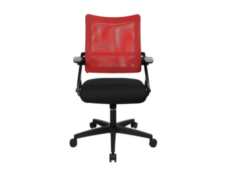 Topstar Fauteuil de bureau 'New S'move', noir / rouge