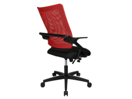 Topstar Fauteuil de bureau 'New S'move', noir / rouge