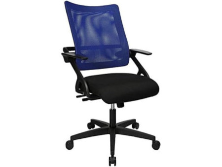 Topstar Fauteuil de bureau 'New S'move', noir / bleu