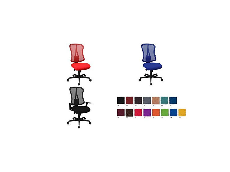 Topstar Fauteuil de bureau 'Art Comfort Net', bleu / bleu