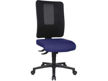 Topstar Chaise de bureau pivotante 'Open X (N)', bleu / noir