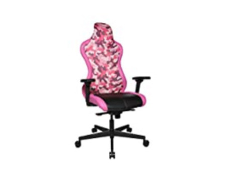 Topstar Chaise de bureau 'Sitness RS Sport Plus', noir/rose