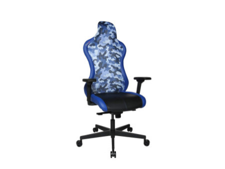 Topstar Chaise de bureau 'Sitness RS Sport Plus', noir/bleu