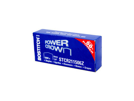 BOSTITCH Agrafes STRC2115, 10 mm, contenu: 5.000 pièces