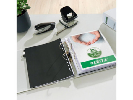 LEITZ Classeur à levier 180 degrés, A4, 80 mm, bleu clair
