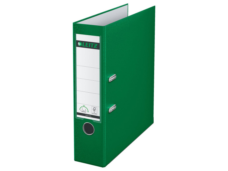 LEITZ Classeur à levier 180 degrés, format A4, 80 mm, vert