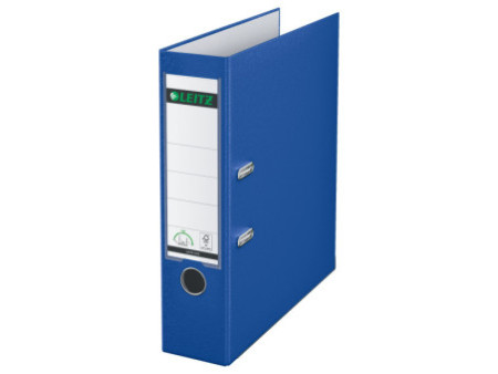 LEITZ Classeur à levier 180 degrés, A4, 80 mm, bleu nuit