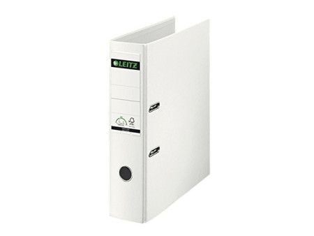 LEITZ Classeur plastique,180 degrés , A4, 80 mm, blanc