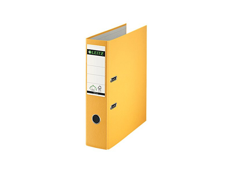 LEITZ classeur plastique, 180 degrés, A4, 80 mm, jaune