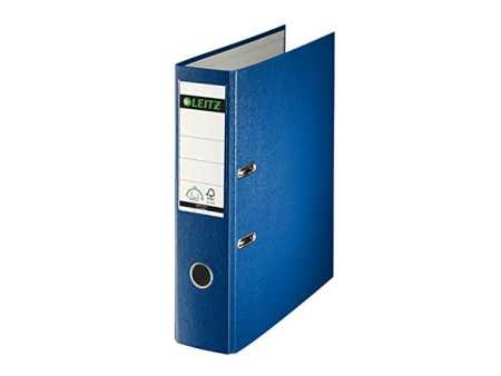 LEITZ classeur plastique, 180 degrés, format A4, 80 mm, bleu