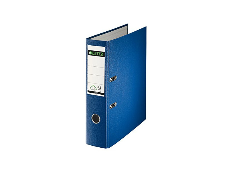 LEITZ classeur plastique, 180 degrés, format A4, 80 mm, bleu